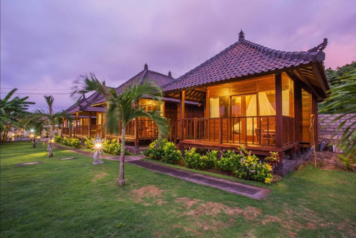 Lembongan Mantra Huts Hotel Luaran gambar