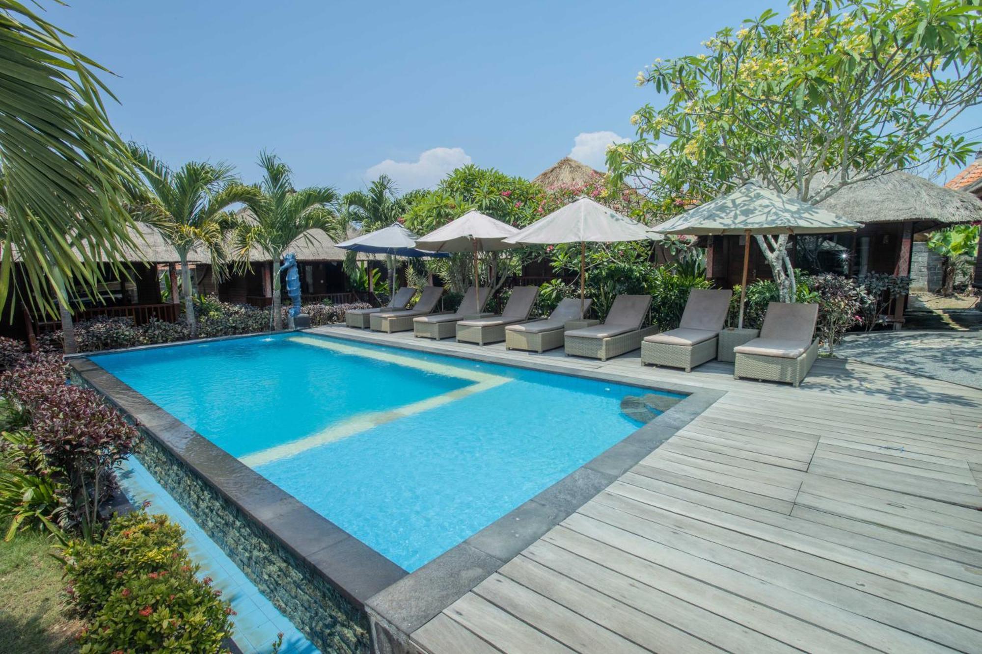 Lembongan Mantra Huts Hotel Luaran gambar