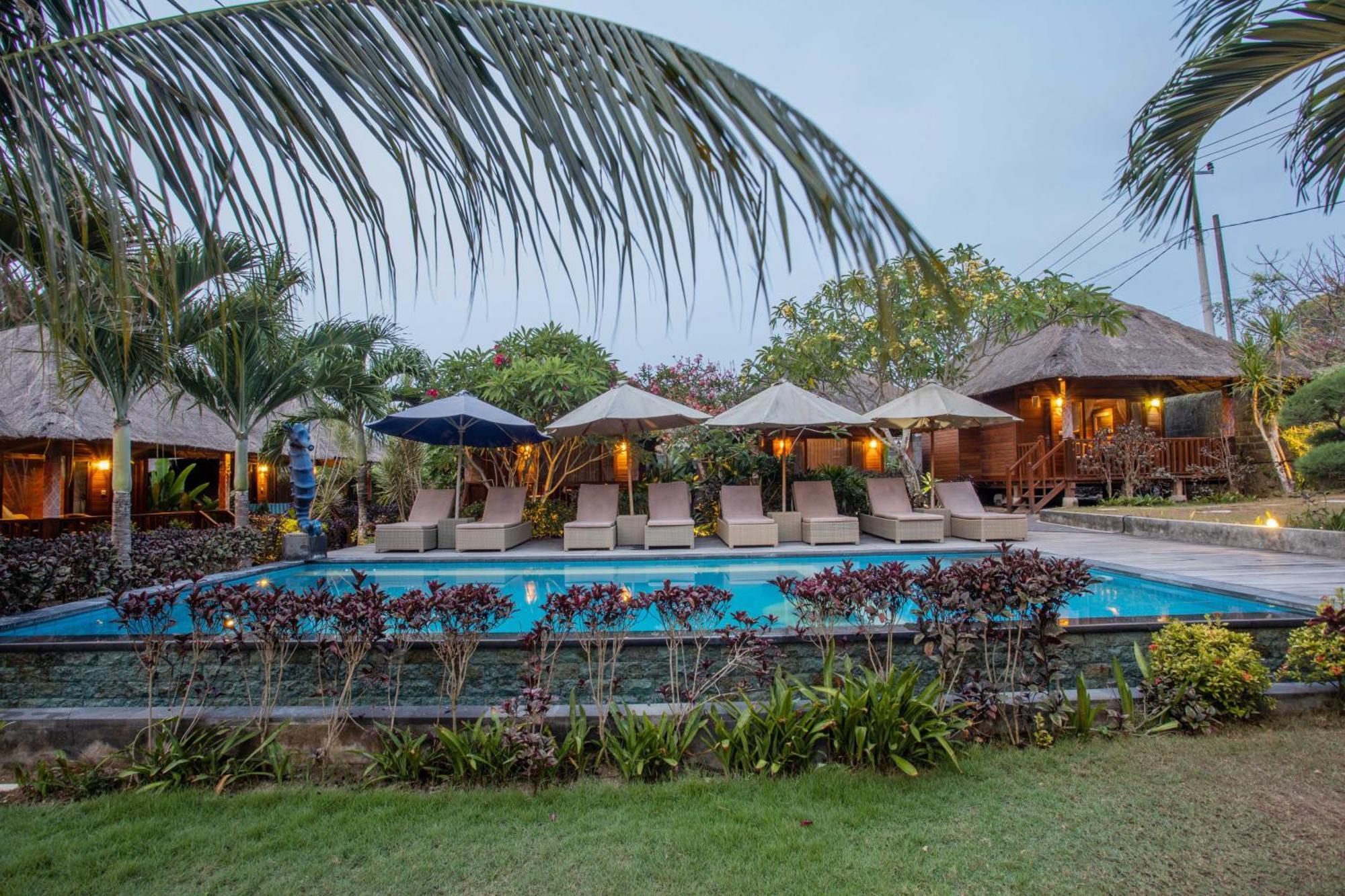 Lembongan Mantra Huts Hotel Luaran gambar