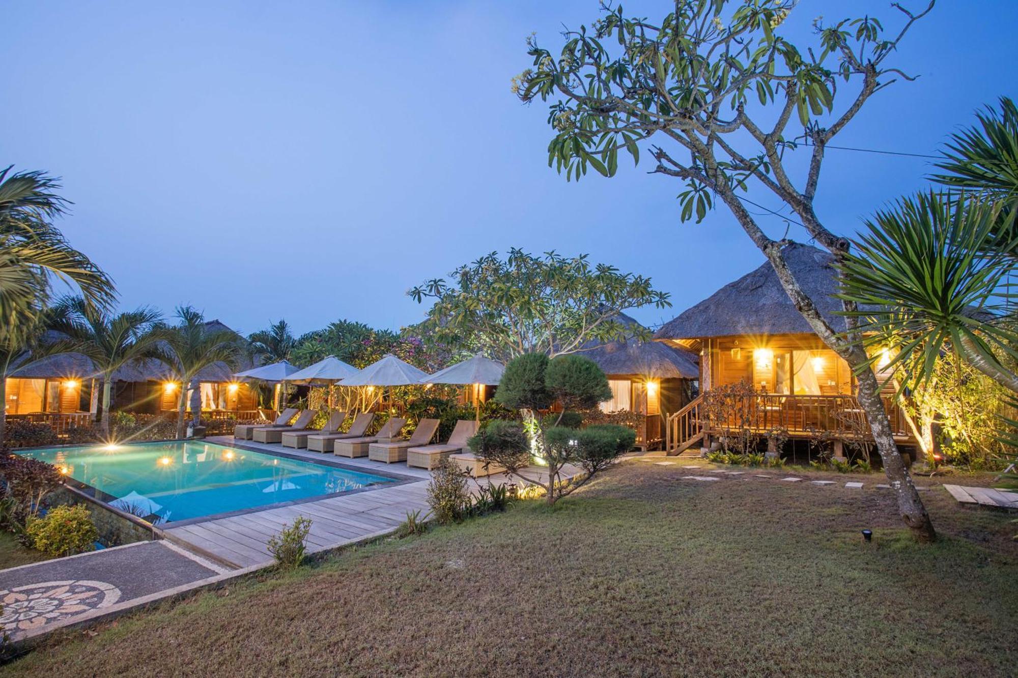 Lembongan Mantra Huts Hotel Luaran gambar