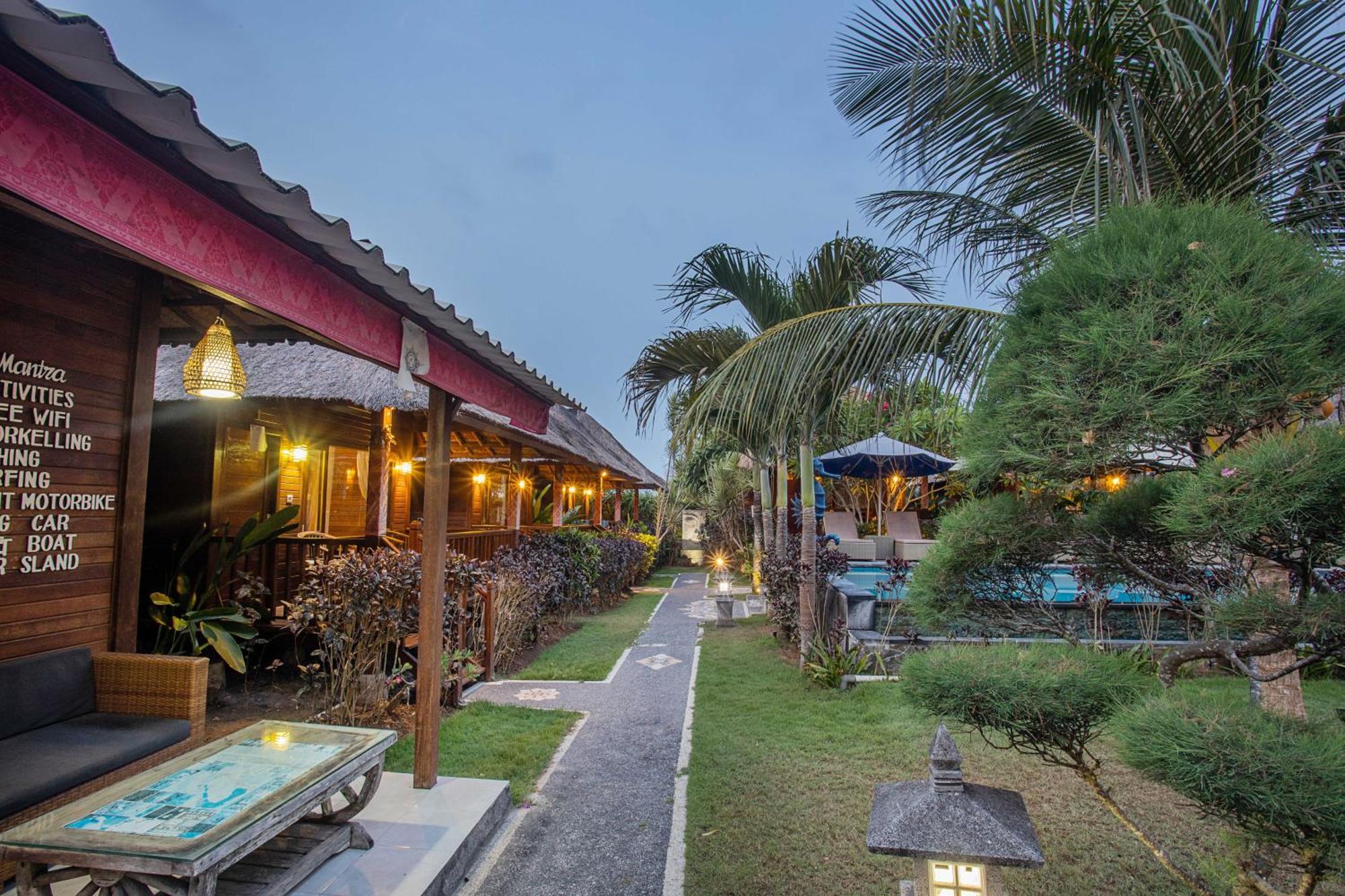 Lembongan Mantra Huts Hotel Luaran gambar