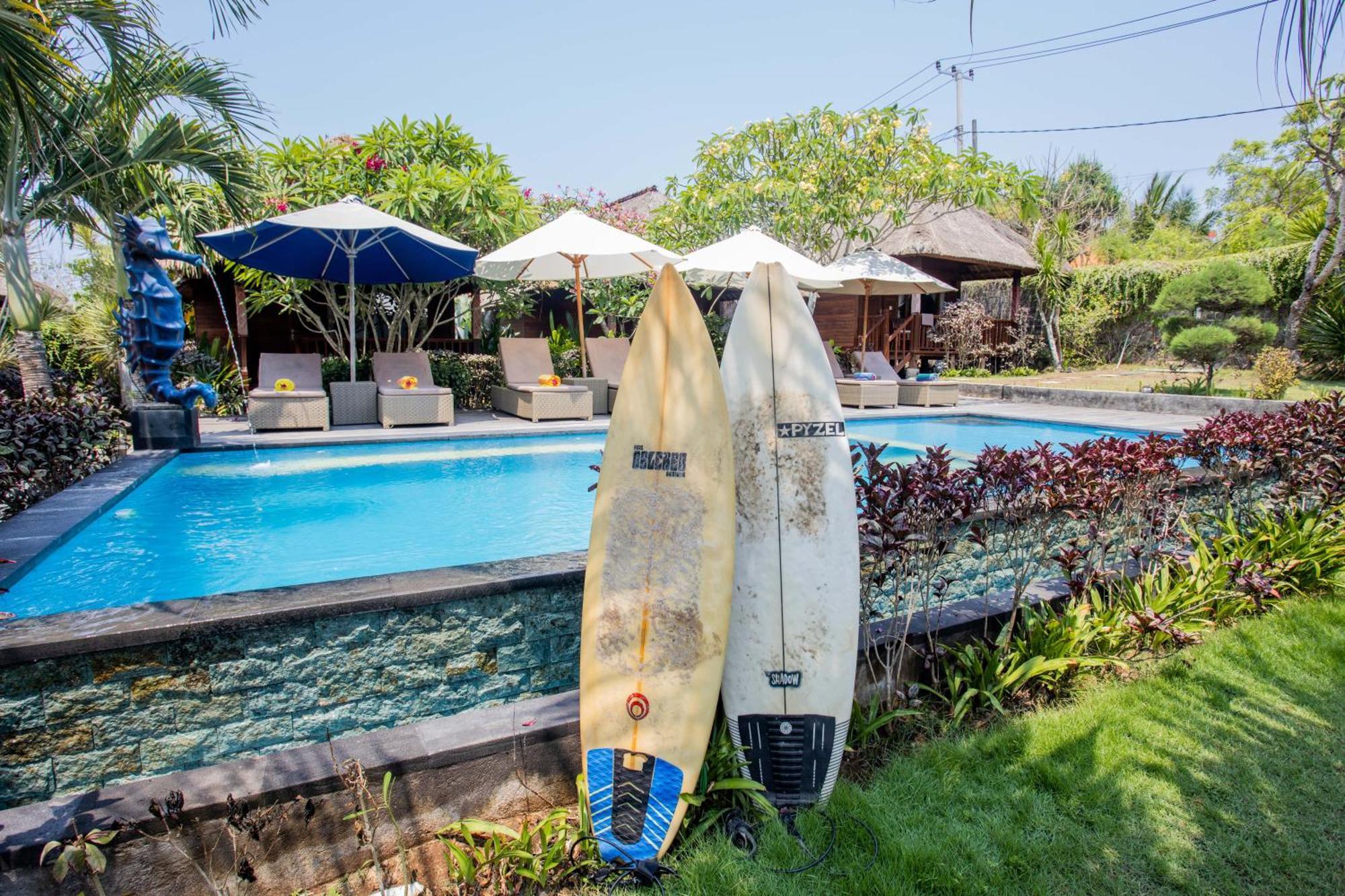 Lembongan Mantra Huts Hotel Luaran gambar